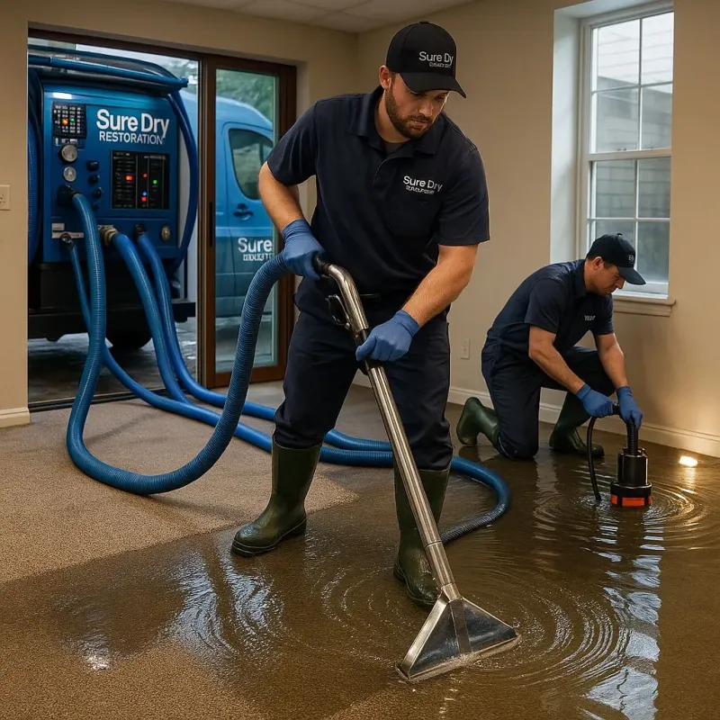 Water Extraction and Removal process in Cokato, MN